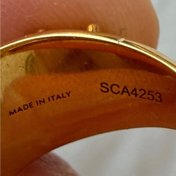 Celine Triomphe Hoop Earrings - Picture 6 of 6